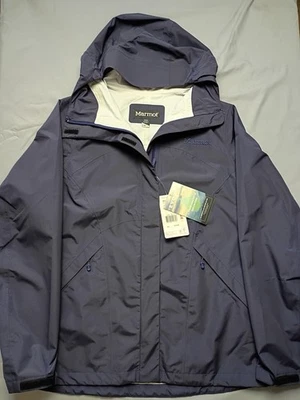 Chaqueta Marmot NUEVA Para Mujer Talla Grande Azul Marino EVODry Phoenix $175 Nueva Con Etiquetas Impermeable Foto 1 de 4