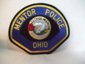police patch   MENTOR POLICE OHIO - Picture 1 of 1