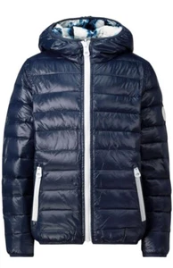 -53% HYROS Sommer Daunenjacke Gr. 128/8Y~Wendejacke~NP 149,90€~blau~NEW - Bild 1 von 3
