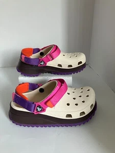 Crocs Hiker Sport Mode Clog weiß/multi Unisex Größe M6/W8 Frühling/Sommer - Bild 1 von 8