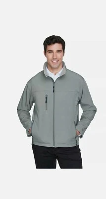 Devon & Jones Men's Size M Zipper Pull Soft Shell Fleece Lined Jacket. D995 - Image 1 of 4