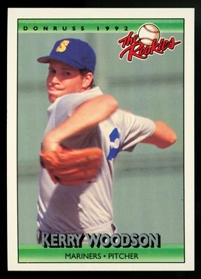 Kerry Woodson-1992 Donruss The Rookies #127-Mariners - Image 1 of 2
