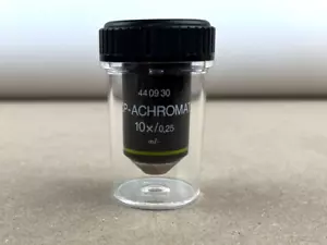 Zeiss CP-Achromat Mikroskopobjektiv 10x/0,25 pn: 44 09 30 - Bild 1 von 8
