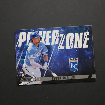2022 Topps Stadium Club - Power Zone Bobby Witt Jr. #PZ-19 (RC) - Image 1 of 2