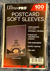 Pack of 100 Ultra PRO Postcard Sleeves 3-11/16 X 5-3/4 Buy More Save More 