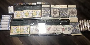 Lot 28 NOS Vintage Wallpaper Border Laura Ashley Croscill Imperial Floral Office - Picture 1 of 11