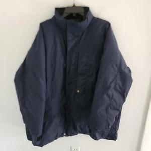 Polo Ralph Lauren uomo taglia 2XL blu piumino full zip puffer jacket vintage - Foto 1 di 7