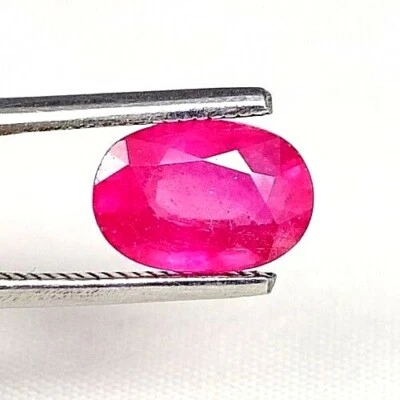 Shola Genuine 2.70 Ct Natural Red Pink Ruby from Madagascar - Image 1 of 2