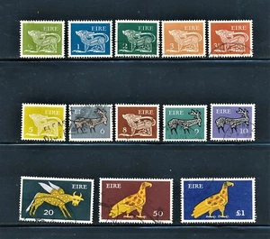 IRELAND 1974-78 ISSUES, 13 VALUES FROM SET SCT 343/359 - Picture 1 of 1