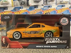Fast & Furious Brian’s Toyota Supra Orange Rare - Picture 1 of 7