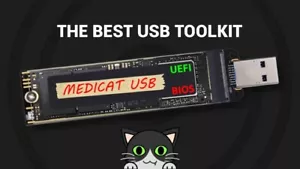 MediCat 40GB Bootable SSD and optional USB cable Bypass Windows Password Tools - Picture 1 of 1