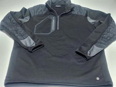 Galvin Green Dash Insula Half Zip Golf Pullover Mens Size XL Black Sweater - Image 1 of 4