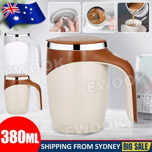 Self Stirring Mug Cup Auto Mixing Stir Coffee Milk Tea Beer Automatic Electric - Picture 1 of 11