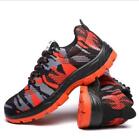 Men's Camouflage Steel Toe Safety Work Antiskid Sneakers Sports Shoes  Boots