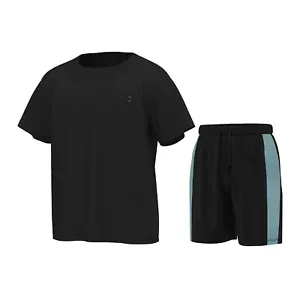 Essenclo Boys Athletic Shorts Performance Set Summer Kid Outfit Size 3-16 (2 Pcs - Picture 1 of 176
