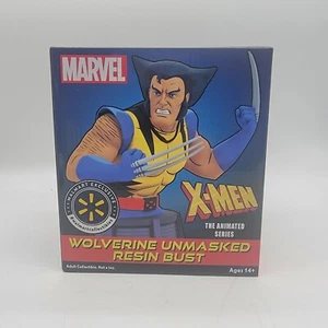WOLVERINE UNMASKED RESIN BUST Diamond Select Walmart Exclu 2410/3200 Animated - Picture 1 of 7