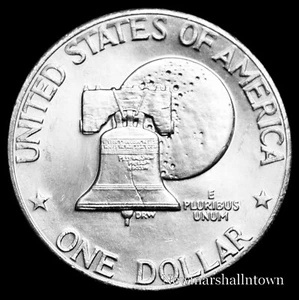 Dólar "Ike" P Eisenhower 1776 - 1976 ~ Tipo 2 sin circular de rollo - Imagen 1 de 2