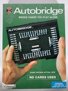 AUTOBRIDGE Grimaud France Card Game Bridge Rare Vintage MIB Still Sealed - Picture 1 of 6