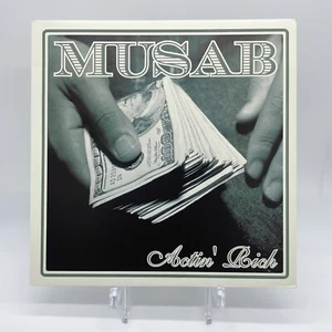 MUSAB: Actin' Rich 12" Single Vinyl Album - Rhymesayers - Foto 1 di 4