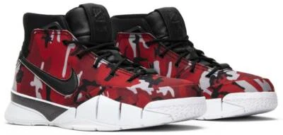 Nike Kobe 1 I Protro UNDFTD Invicto Rojo Camuflaje Multicolor Negro BV1207-900 Foto 1 de 2