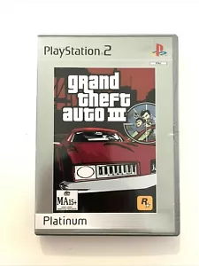 Grand Theft Auto III 3 PS2 Game GTA3 NEW Sealed PlayStation 2 PAL Platinum - Picture 1 of 1