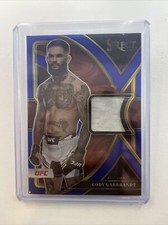 2023 Panini Select UFC Cody Garbrandt Blue Prizm Swatches Relic Patch 45/49
