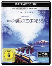 Der Polarexpress - 4K UHD (4K UHD Blu-ray) Hanks Tom Scolari Peter Jeter Michael