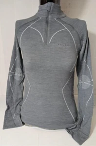 FALKE Wool Tech Baselayer Zip Neck Base Layer Top Women's - Size Small - Picture 1 of 13