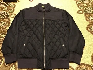 Gap Kids Boys Black Quilted Field Jacket Size 12 XL - Picture 1 of 10