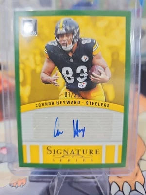 2024 donruss football Connor Heyward /25 - Image 1 of 3