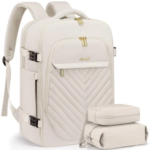 Reiserucksack für Damen, TSA Personal Item Rucksack Reisetasche passt 17,3" L... - Bild 1 von 9