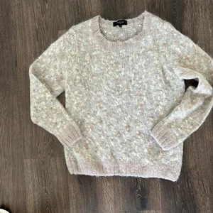 Suéter Seleccionado Mujer Mezcla Mohair Talla M Damas Grueso Tejido PRECIOSO Preppy - Imagen 1 de 9