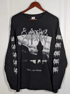 Camicia manica lunga Windir Valfar Ein Norwegian Metal taglia Large nera Terje Bakken - Foto 1 di 3