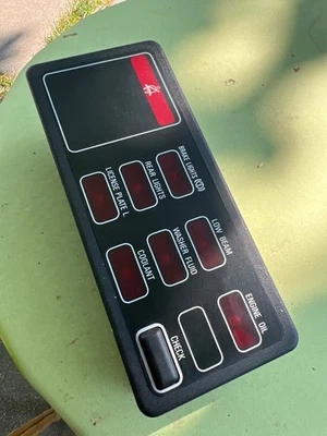 Used 1982-1993 BMW E30 E28 320i 325i M3 525i 535i M5 Check Panel - Image 1 of 2