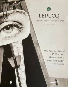LEDUCQ Mille Nuits De Reve 6 ART BOOKS MANUSCRIPTS Kahn Coll Catalog 2023 - Picture 1 of 1