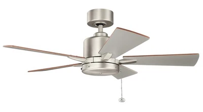 Kichler 330241NI Bowen 42" Ceiling Fan in Brushed Nickel - Image 1 of 2