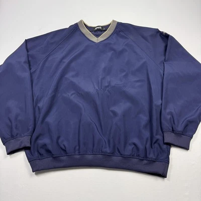 Ashworth Pullover Mens XL Windbreaker Sweater Golf Jacket USA Microfiber - Image 1 of 4
