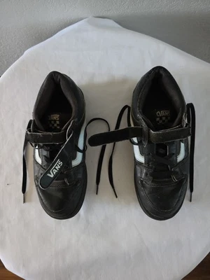 Vans Warner BMX SPD talla 9 para hombre negro difícil de encontrar. Suela rígida acolchada limpia Foto 1 de 4