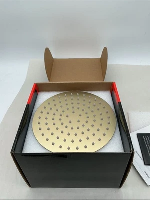 Sumerain Brushed Gold Shower Faucet System 8" rain shower head *NEW* - Image 1 of 4