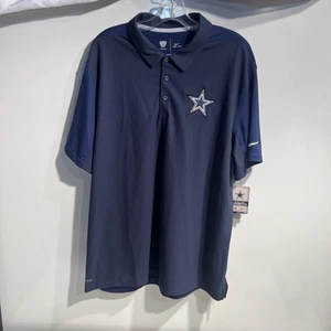 Dallas Cowboys NFL Team Issue Polo Navy X-Large  - Picture 1 of 7