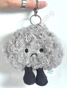 AUTHENTIC JELLYCAT FLUFFY COLLECTABLE AMUSEABLES STORM CLOUD BAG CHARM KEYRING - Foto 1 di 22