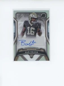 2024 Topps Resurgence Bub Means #RRS-BM Rookie RC Auto Signatures Refractor NOLA - Bild 1 von 2
