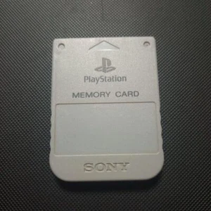 Carte mémoire PS1 PlayStation 1 43 fonctionnement confirmé SCPH-1020 unique en son genre - Photo 1 sur 2