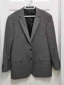 Blazer Brooks Brothers 1818 Lanifico Madison Fit lana elasticizzato grigio uomo 46R - Foto 1 di 13