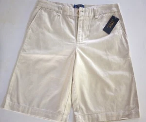 Polo Ralph Lauren Boys' Vintage Chino Prospect Shorts Size 18 New With Tags - Picture 1 of 9
