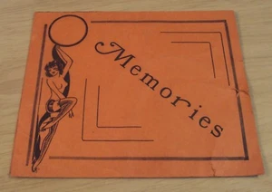 Foto/carpeta de recuerdo de la Segunda Guerra Mundial de 1940 RESTAURANTE "MEMORIES" Marines Mercantes ~ - Imagen 1 de 3