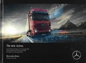 Truck Brochure - Mercedes-Benz - The New Actros - 2018 Hard Cover Book (T4507) - Picture 1 of 1