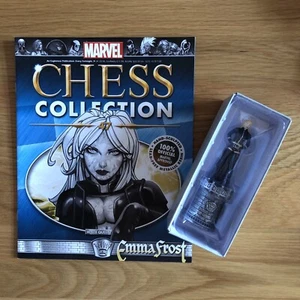 Eaglemoss Marvel Chess Collection - Issue 47 - Magazine & Boxed Emma Frost - Picture 1 of 5