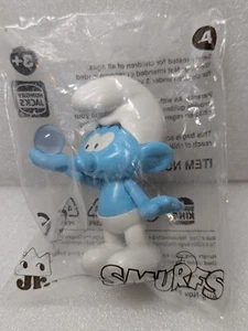 The Smurfs No.4 Hungry Jacks Promo Toy 9cm New Sealed Bag Item Number 17998A - Picture 1 of 5