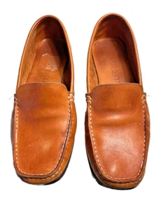 Mocasín Nordstrom Mujer Cuero Marrón Sin Cordones Talla 5 - Imagen 1 de 10